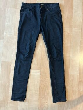 Saint Laurent Paris D05 Black Skinny Jeans